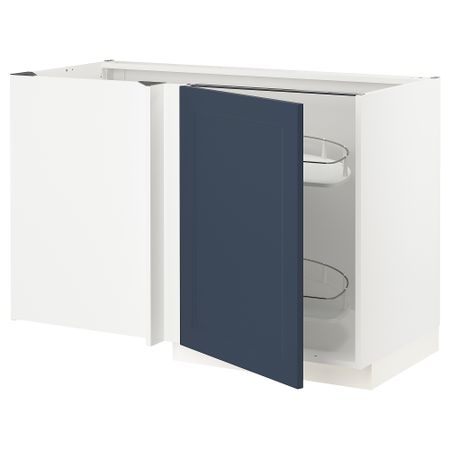 Угловой Напольный шкаф с выдвижной секцией IKEA METOD МЕТОД 694.565.30