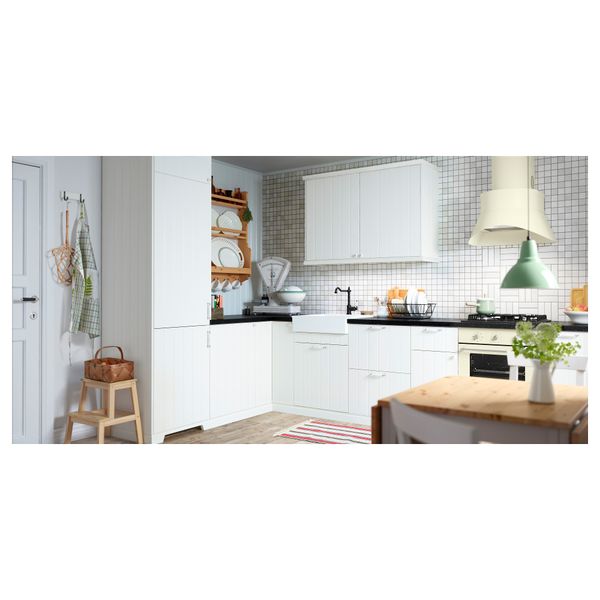 Карниз декоративный профилированный ФОРБЭТТРА, белый с оттенком (221x4 см) - схема-чертеж с размерами