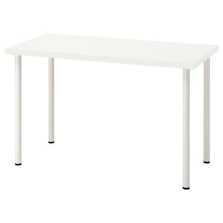 Письменный стол, белый 120x60 см IKEA LAGKAPTEN ЛАГКАПТЕН / ADILS АДИЛЬС 894.167.60