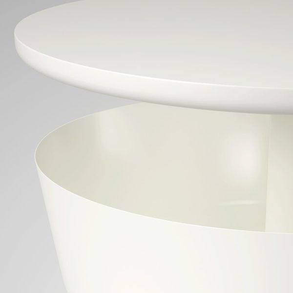 Столик прикроватный, белый 42x74 см IKEA LIERSKOGEN ЛИЕРСКОГЕН 403.507.51 - фото 7