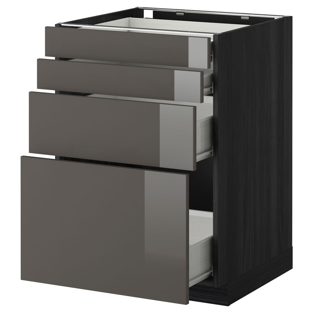 IKEA, вид спереди - схема-чертеж с размерами