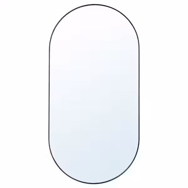 LINDBYN Зеркало - чёрный 60x120 см - фото 1