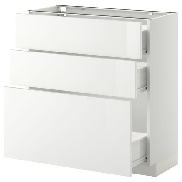 IKEA, вид спереди - схема-чертеж с размерами