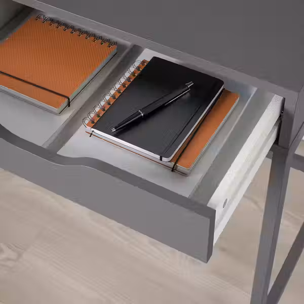 ALEX Письменный стол - темно-серый 132x58 см - фото 9