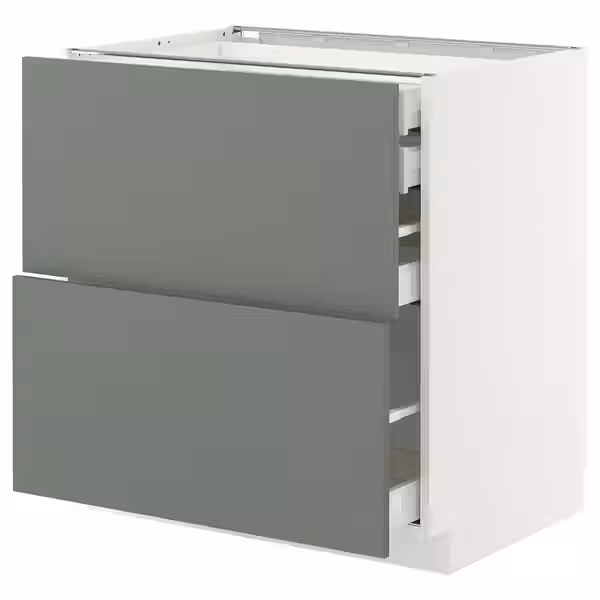 METOD / MAXIMERA Напольн шк 2фасада/2низ/1срд/1вс ящ - фото 1