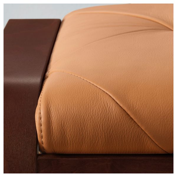 Табурет для ног ПОЭНГ, коричневый, Сеглора неокрашенный - фото 3