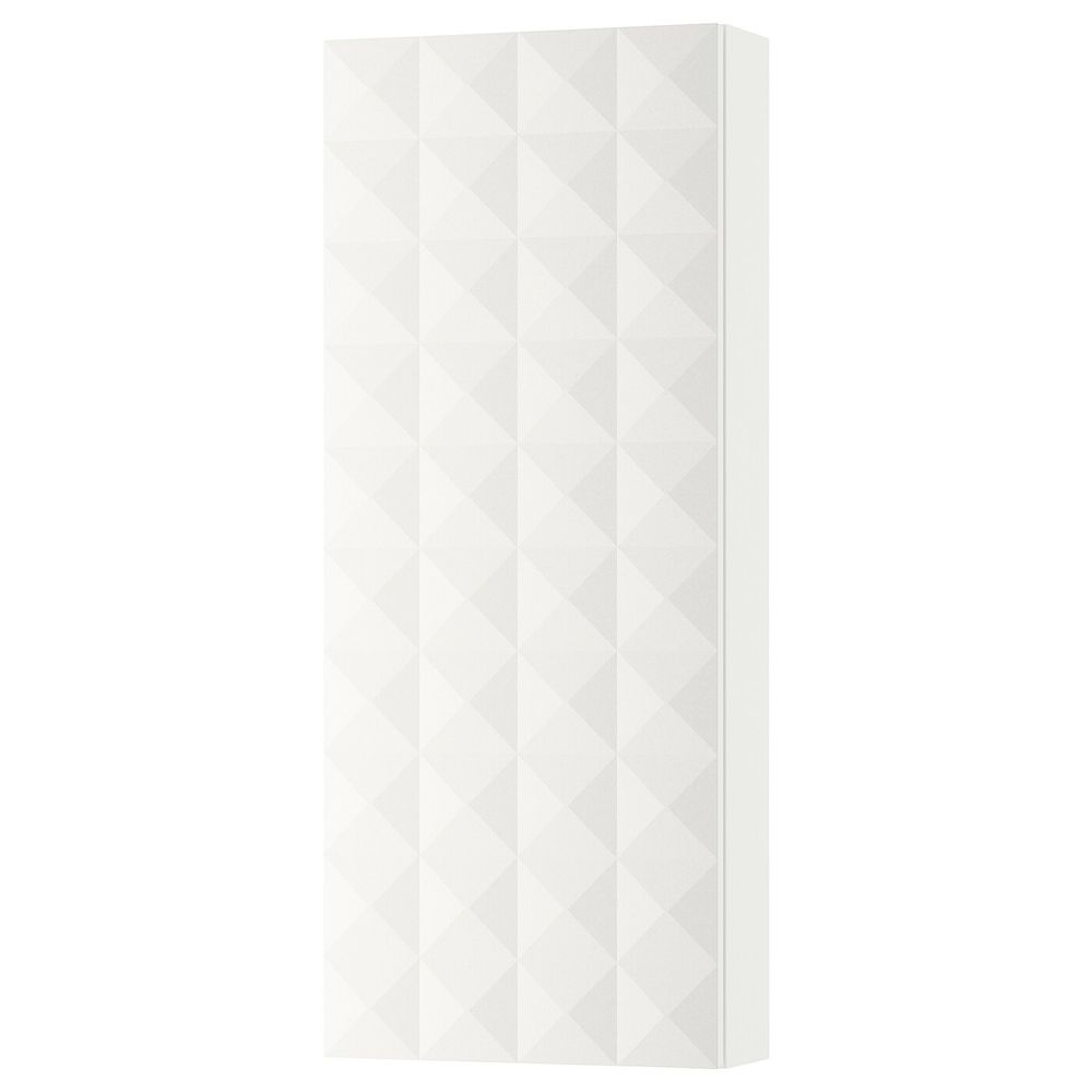 Навесной шкаф с 1 дверцей, Решён белый 40x14x96 см IKEA ГОДМОРГОН 503.910.01 - фото 1
