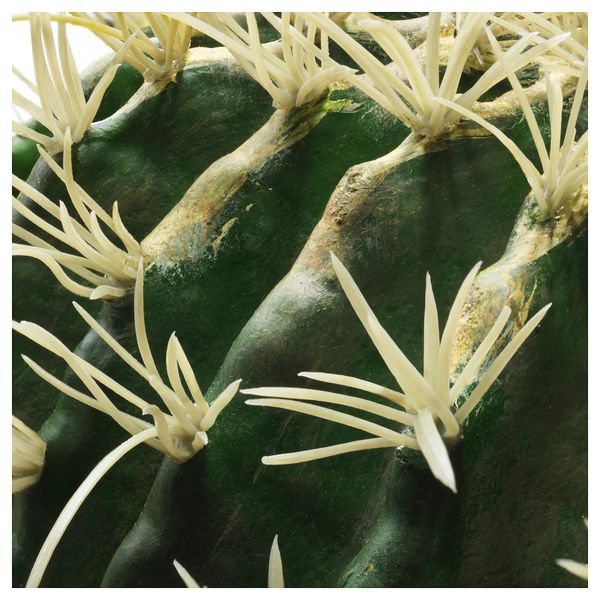 Искусственное растение в горшке ФЕЙКА, кактус, в форме шара (15 см) - фото 2