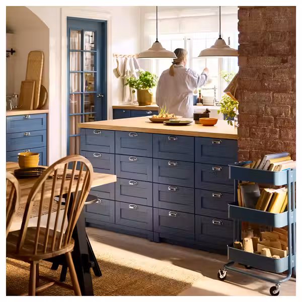 MÖLLEKULLA Столешница под заказ - дуб/шпон 45.1-63.5x3.8 см - фото 10