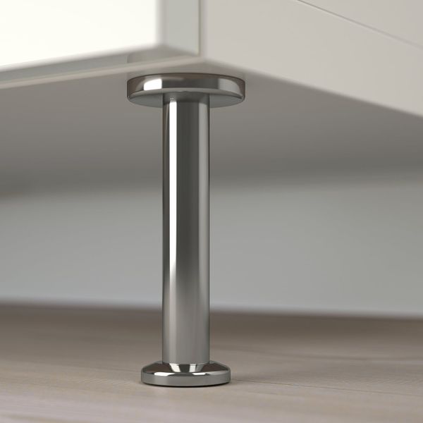 Комбинация для хранения с дверцами/ящ, белый/СЕЛЬСВ/СТАЛЛАРП глянцевый, белый прозрачное стекло 120x42x240 см IKEA BESTÅ БЕСТО - фото 1