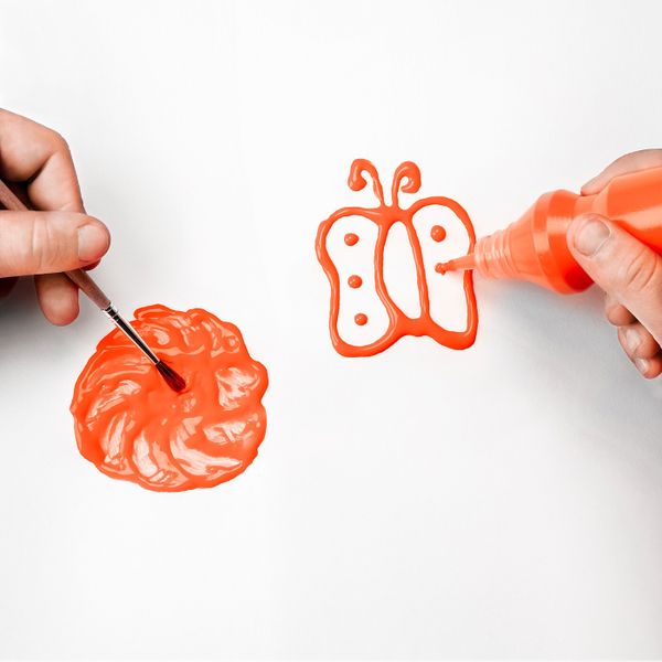 Флуоресцентная, блестящая краска, разные цвета разные цвета IKEA МОЛА 603.663.17 - схема-чертеж с размерами