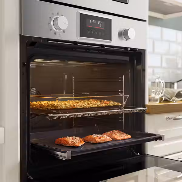 STENABY СТЭНАБЮ Духовка с конвекцией - с фукнцией пара/цвет нержавеющей стали IKEA 500 - фото 3