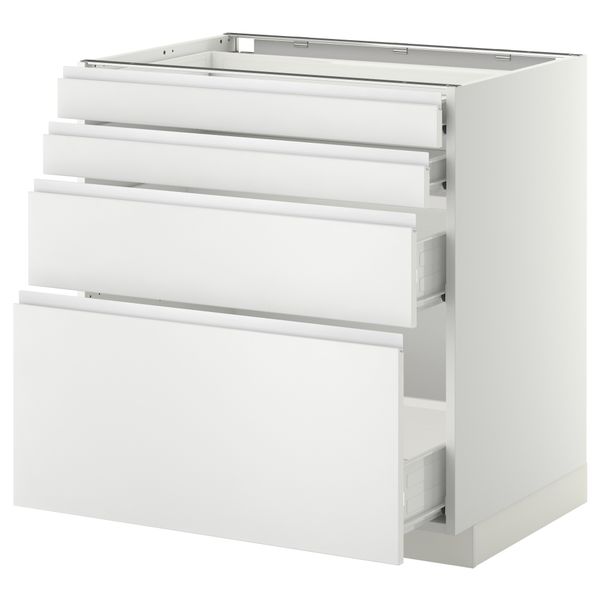 IKEA, вид спереди - схема-чертеж с размерами