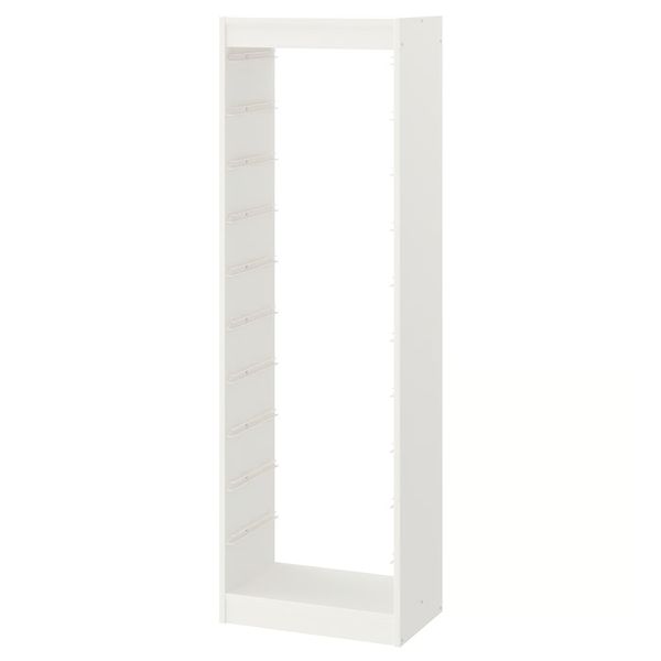 TROFAST Каркас - белый 46x30x145 см - схема-чертеж с размерами