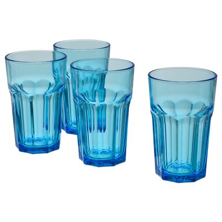 Стакан, 35 сл, синий IKEA POKAL ПОКАЛ 204.610.19