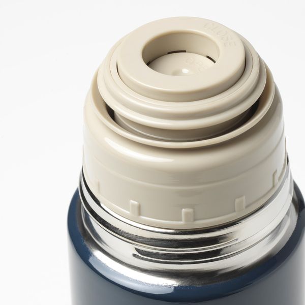 Стальной термос, синий 0.5 л IKEA HÄLSA ХЭЛЬСА 404.506.42 - схема-чертеж с размерами