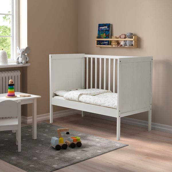 Кроватка детская, белый 60x120 см IKEA SUNDVIK СУНДВИК 804.212.14 - фото 8