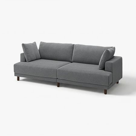 UPPÅKRA 3-местный модульный диван - Johanneshov темно-серый