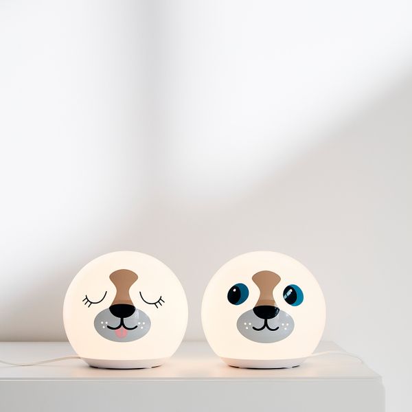 Настольная лампа, светодиодная, «собака» IKEA ÄNGARNA ЭНГАРНА 704.408.64 - схема-чертеж с размерами