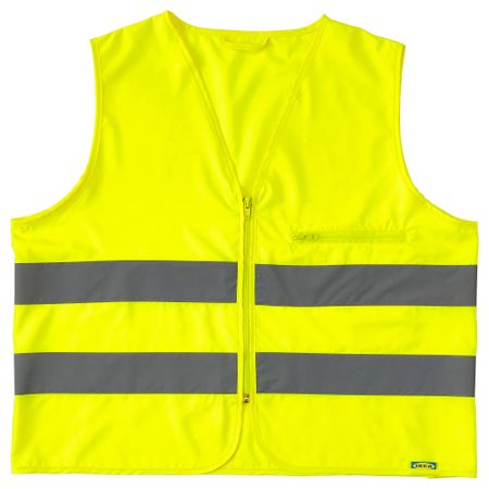 Светоотражающий жилет БЕСКЮДДА, М, желтый