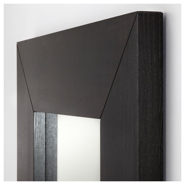 Зеркало МОНГСТАД, черно-коричневый (94x190 см) - схема-чертеж с размерами