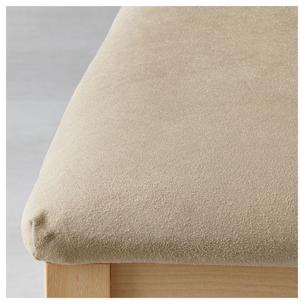 Чехол на стул БЁРЬЕ, Кунгсвик песочный - схема-чертеж с размерами