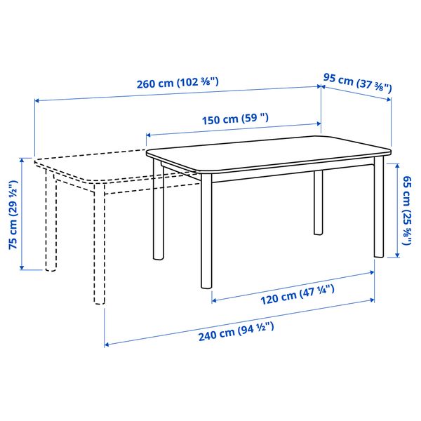 Стол и 4 стула IKEA KLINTEN, STRANDTORP СТРАНДТОРП 995.058.93 - фото 7