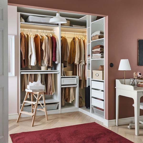 Гардероб угловой, белый 210/160x236 см IKEA PAX ПАКС 593.856.99 - фото 2