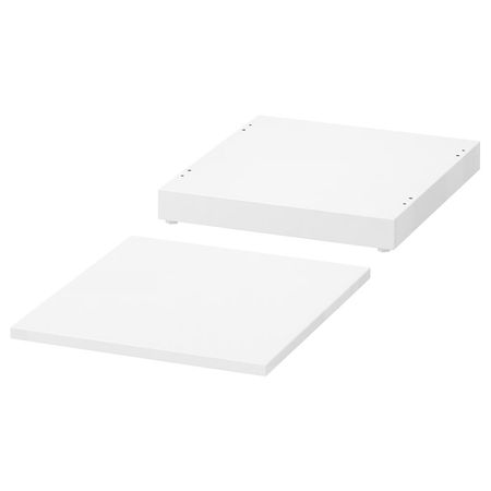 NORDLI Верхняя панель и цоколь - белый 40x47 см