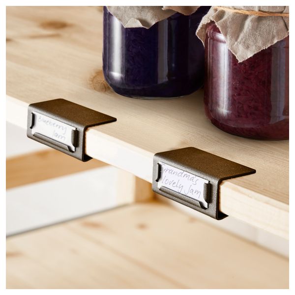 Окошко для этикетки ИВАР, серый - фото 2