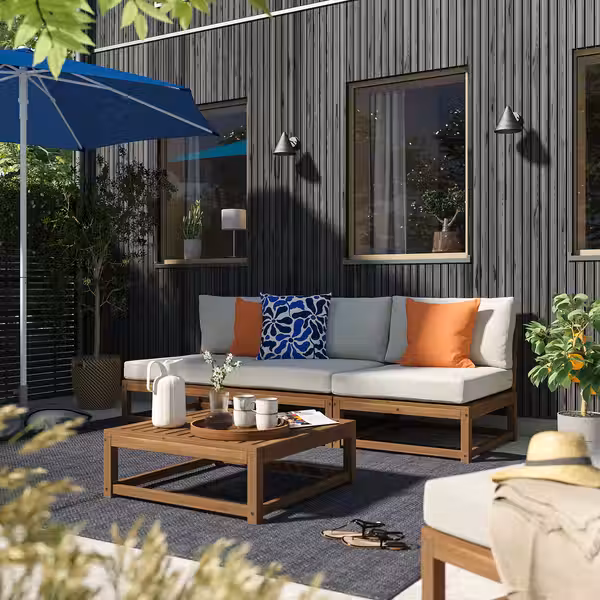 NÄMMARÖ 3-местный модульный диван - фото 1