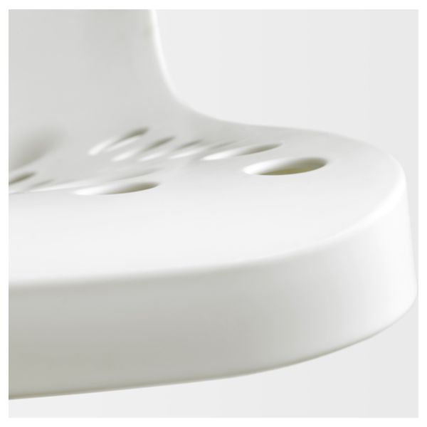 Рабочий стул СКОЛБЕРГ / СПОРРЕН, белый, черный - фото 5