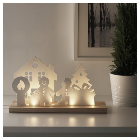 Светодиодное настольное украшение СТРОЛА, празднуя Рождество