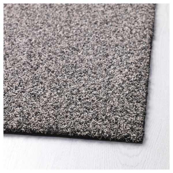 Придверный коврик ОПЛЕВ, д/дома/улицы черный/белый (50x80 см) - схема-чертеж с размерами