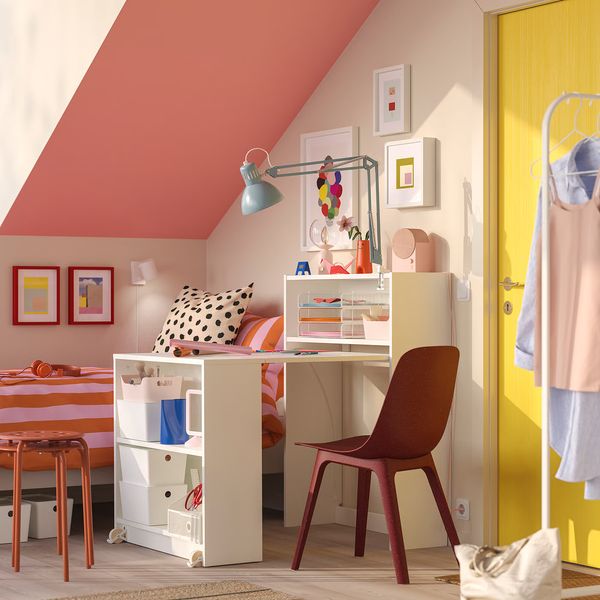 Стеллаж со складным столом IKEA, дополнительный ракурс