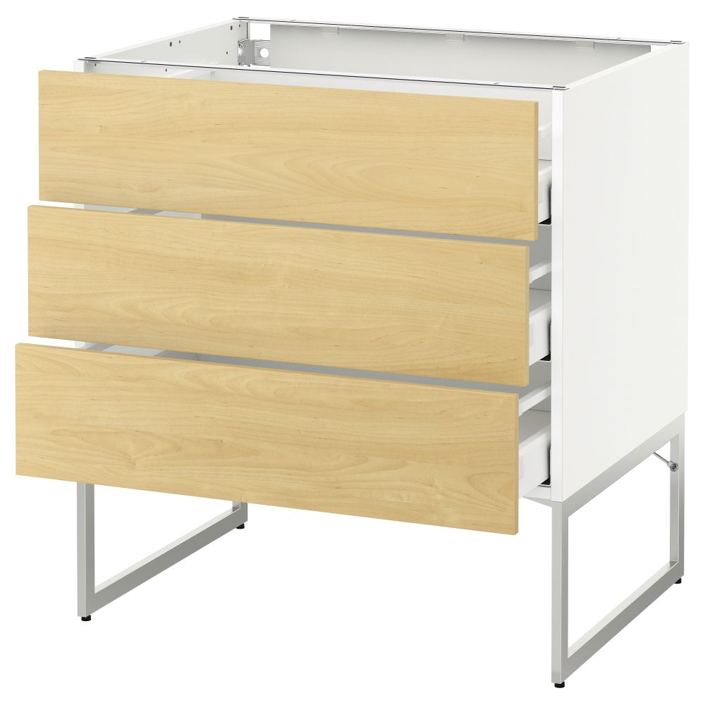 IKEA, вид спереди - схема-чертеж с размерами