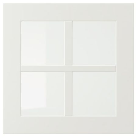 STENSUND Стеклянная дверь - белый 40x40 см