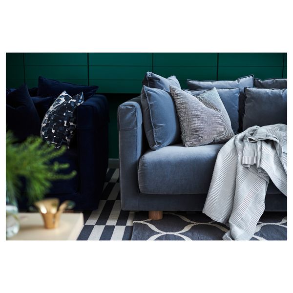 Плед, светло-серый, 120x160 см IKEA ВЭГМОЛЛА 103.730.99 - фото 5