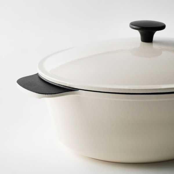 Казан с крышкой, белый с оттенком, 5 л IKEA СЕНИОР 103.834.99 - фото 4