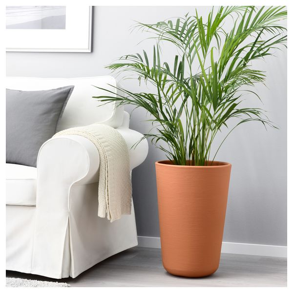 Кашпо ОСТЛИГ, д/дома/улицы красно-коричневый (32 см) - фото 3