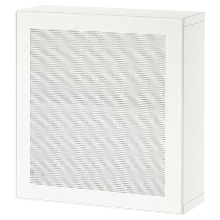 Комбинация настенных шкафов, белый/мортвикен белый 60x22x64 см IKEA BESTÅ БЕСТО 194.415.79