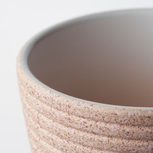 Горшок цветочный, розовый 10 см IKEA SKAKIG СКАКИГ 205.183.89 - схема-чертеж с размерами