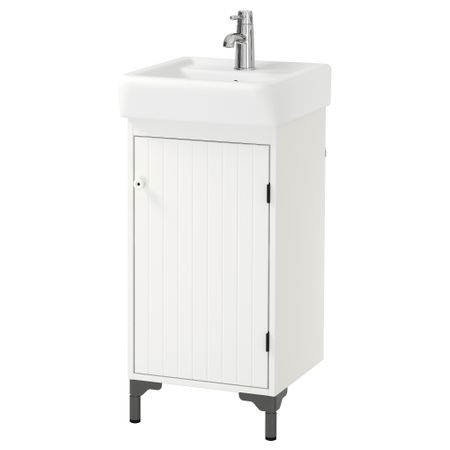 Шкаф под раковину с 1 дверцей СИЛВЕРОН / ХЭМНВИКЕН, белый (40x45x91 см)