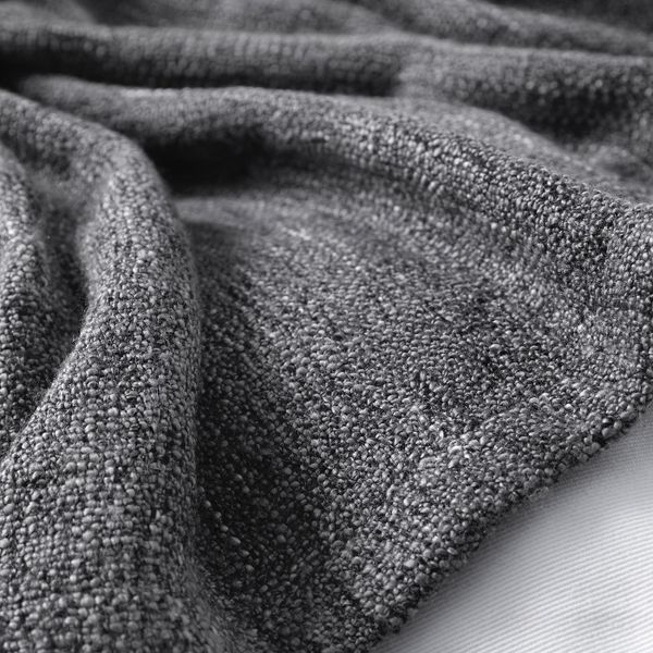 Плед, серый-черный 120x180 см IKEA ГУРЛИ 203.698.98 - фото 2