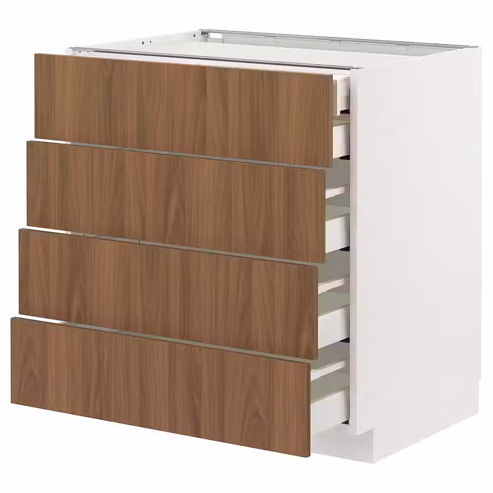 METOD / MAXIMERA Напольный шкаф 4фасада/2нзк/3срд ящ - фото 1