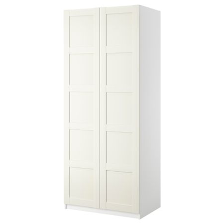 Гардероб 2-дверный, 100x60x201 cm IKEA PAX ПАКС, BERGSBO БЕРГСБУ 899.043.64