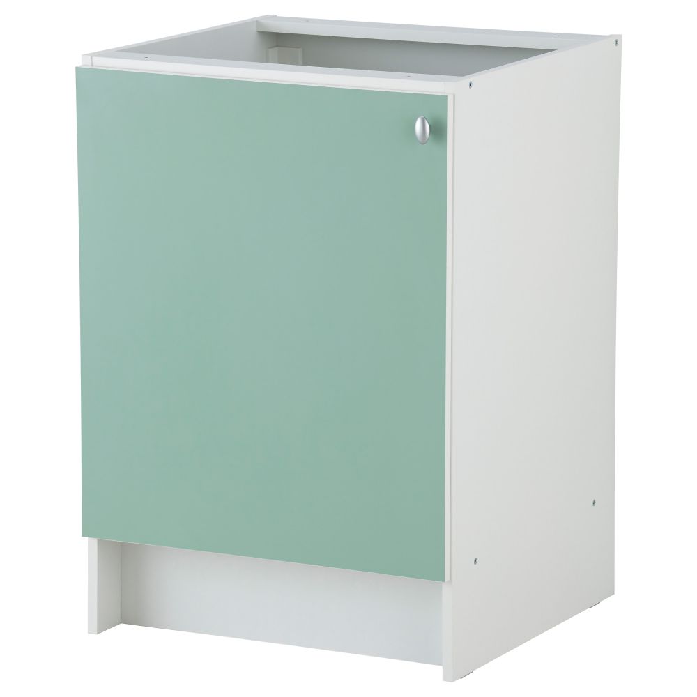 Шкаф под мойку АЛЬБРУ, светло-зеленый (60x86 см) - фото 1