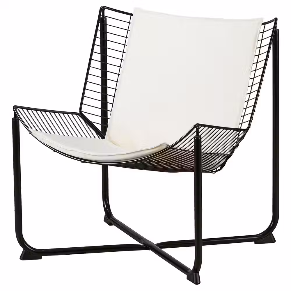 SKÅLBODA СКОЛБОДА Кресло - чёрный/Ransta бежевый - фото 1