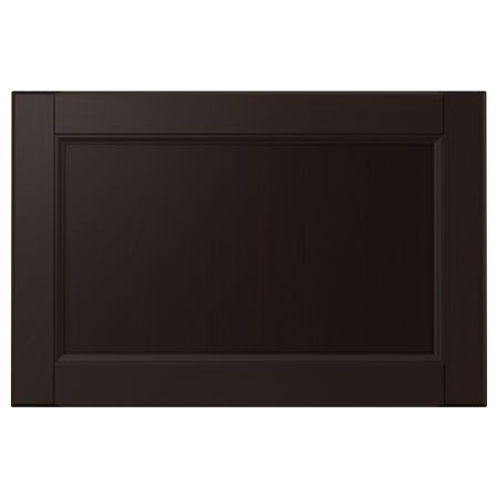 Фронтальная панель ящика ЛАКСАРБИ, черно-коричневый