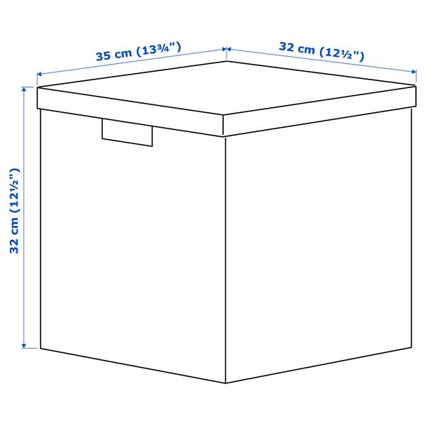 Упаковка 12 из 11 для IKEA - схема-чертеж с размерами